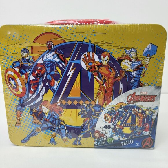 New Marvel Avengers Endgame 48 Piece Puzzle & Collector's Tin/Lunch Box - Picture 5 of 10